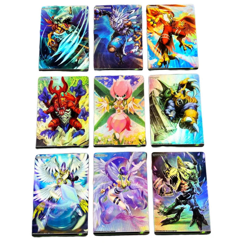 

9pcs/set Battle Spirits Digital Monster DIY card Hobbies Hobby Collectibles Game Collection Beauty Anime flash Cards Gift Toys