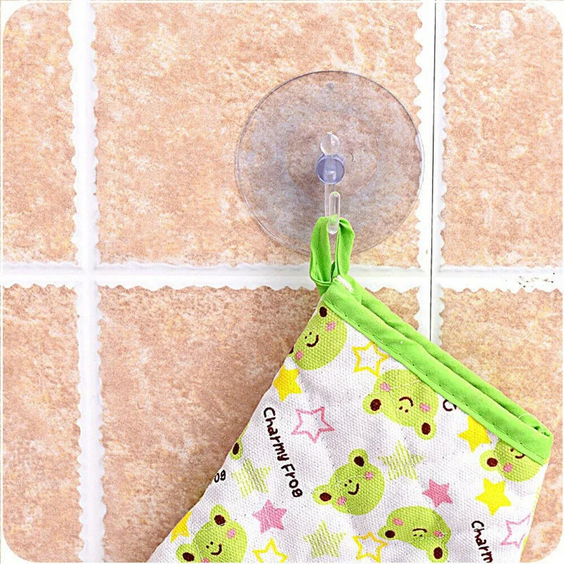 Suction Cups Caps Suckers Glass Window Wall Hook Hanger Kitchen Bathroom Cup Hooks Home Accessories 5Pcs/set suction cup hook,suction cups,multi purpose hooks,kitchen hooks,wall mount hooks,wall organizer hook