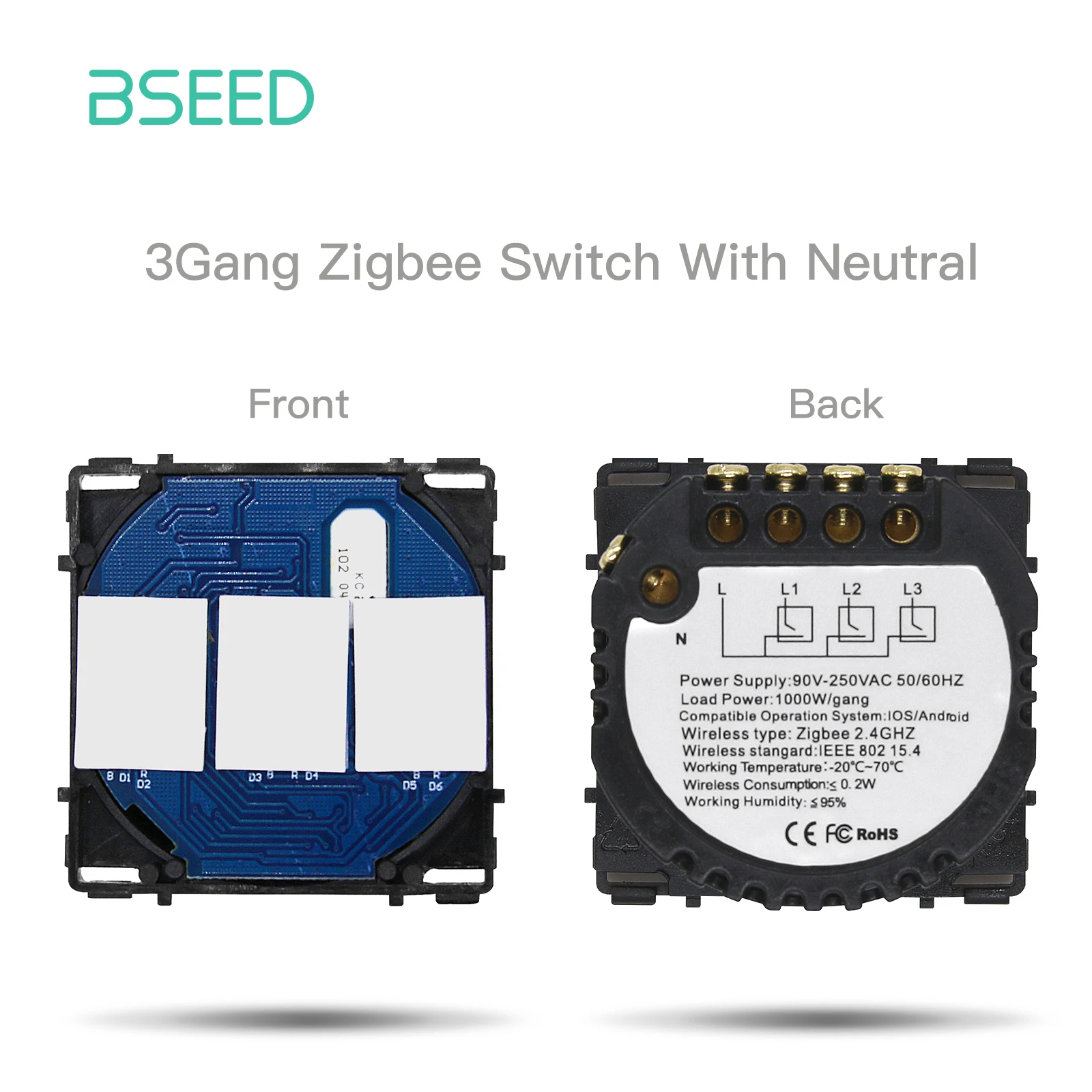 ZigBee 3Gang Part