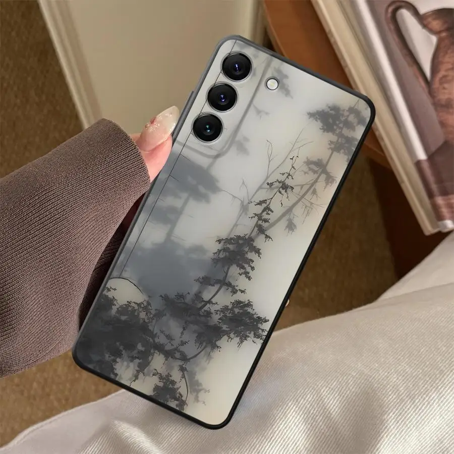 Elegant Branch Shadow Phone Case Cover