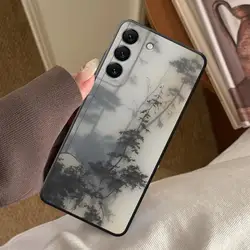 Elegant Branch Shadow Phone Case Cover - Galaxy A42 5G (Mix01)