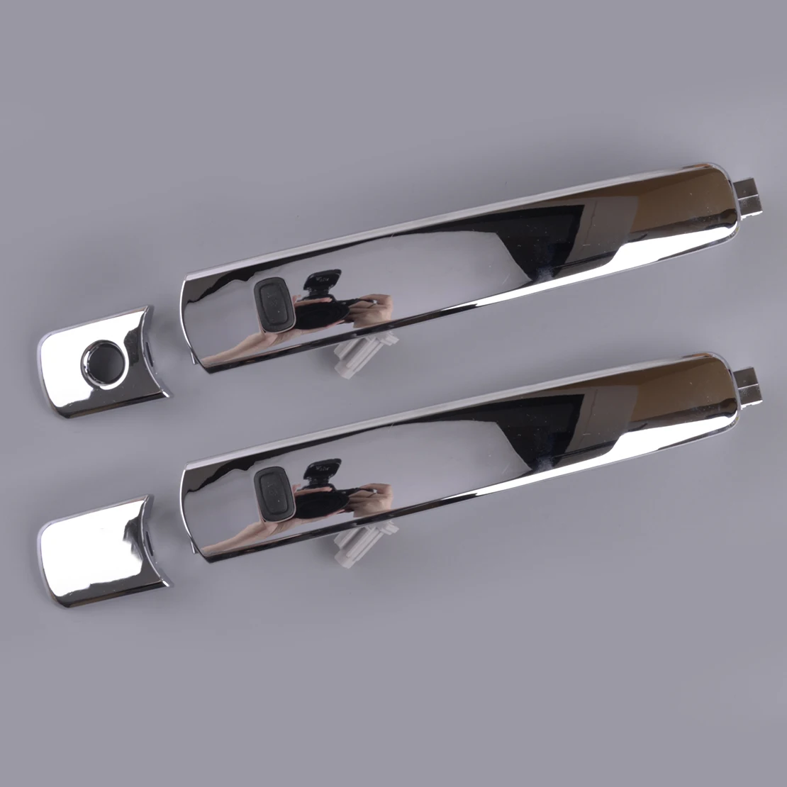 

1 Pair Car Exterior Front Left & Right Side Door Handle Fit For Nissan X-Trail SUV T31 2006-2010 2011 2012 2013 2014 Silver