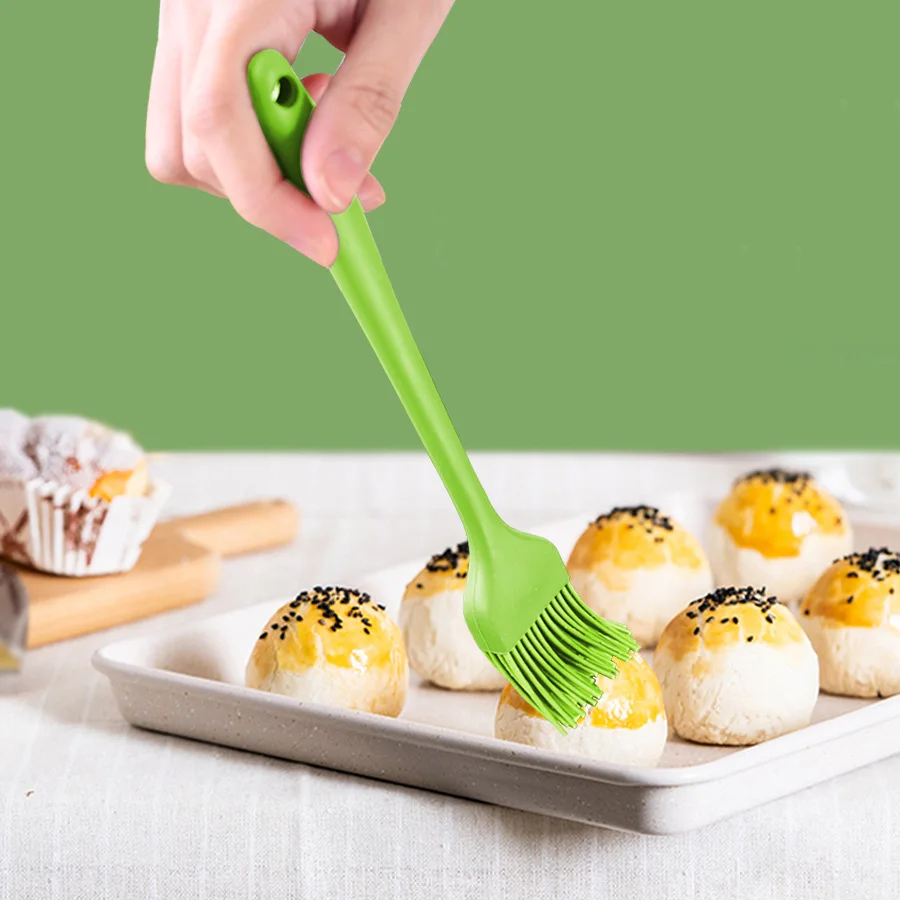 Basting Brush for Cooking,Silicone Pastry Brush for Baking and  Grilling,Long Handle Kitchen Cooking Brush Set, Food Brush,Oil Brush,BBQ  Brushes for Sauce. 