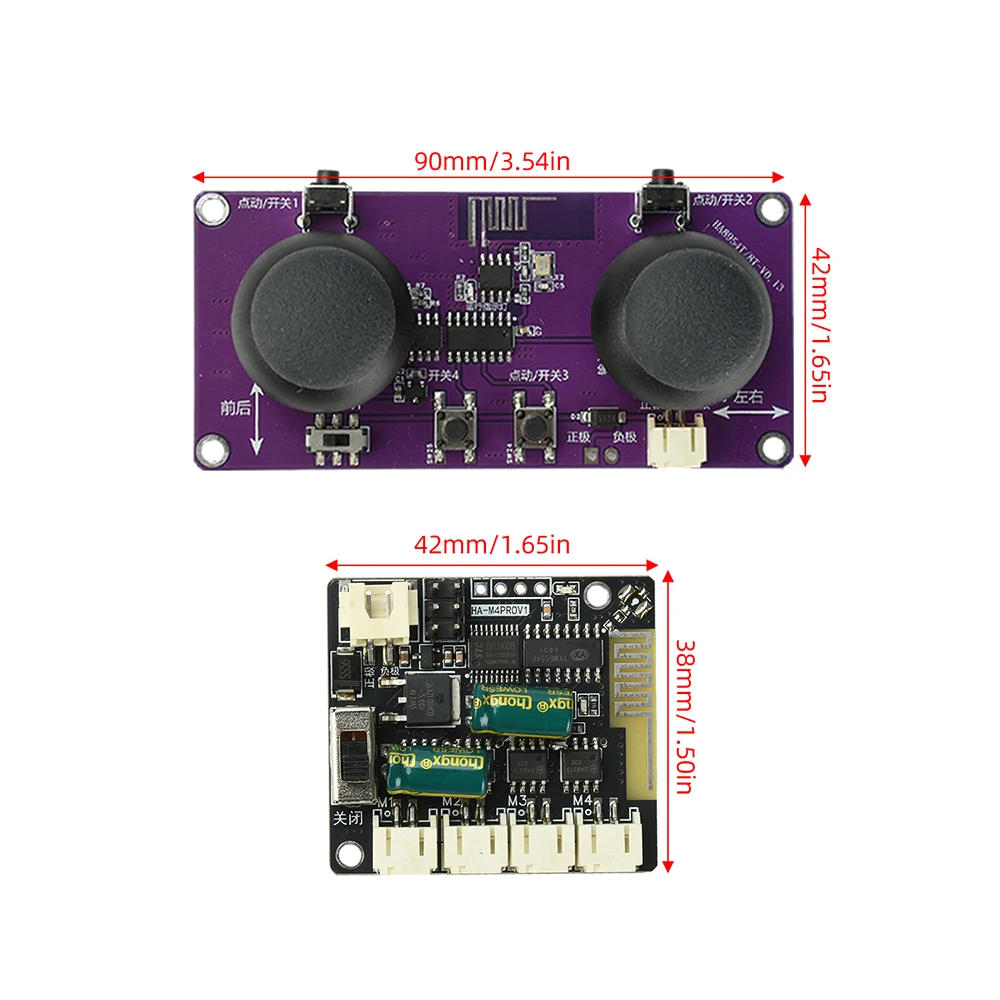 Kit radiocommande 8 canaux 2.4GHz pour drone voiture bateau DIY