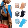 5 10 cm Sports Kinesio Tape Bandage Muscle Kinesiology Elastic Knee Pain Relief Strain Patch Athletic Recovery Stickers Fitness