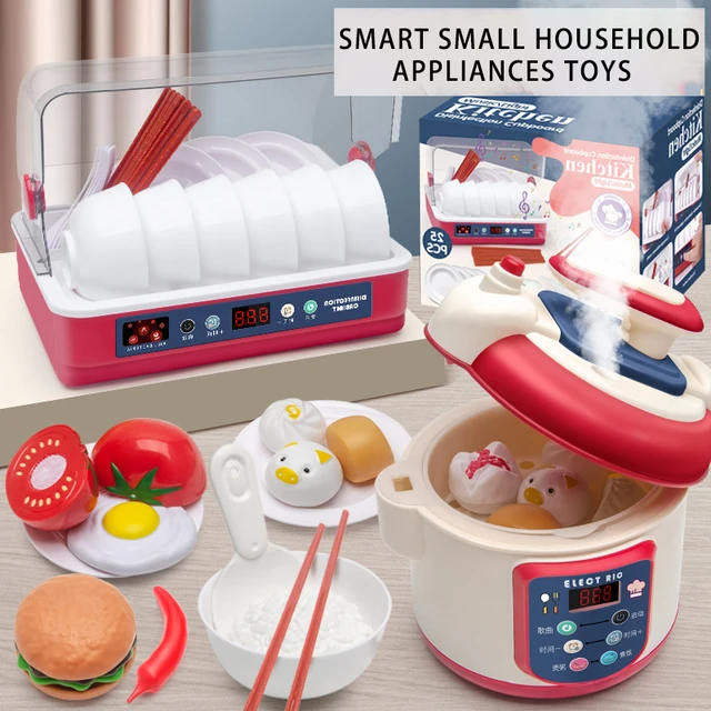 Children's Play House Kitchen Induction Cooker Toy Girl Cooking Tableware Rice Cooker Early Education Parent-child Interaction 3