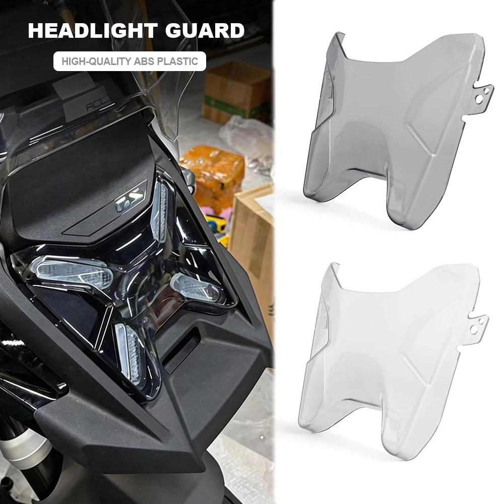 For BMW R1300GS Adventure R1300GS ADV Motorcycle Headlight Protection Lens Clear Headlamp Guard Cover Accessories R1300 GSA