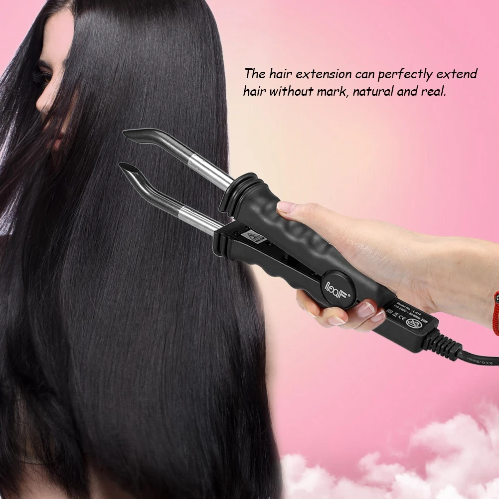 Hair Extensions Fusion Perm Heated Hair Extensions Temperature Controlled Perm Temperature Controlled Iron Keratin Bonding Tools hair accessories,hair styling tool