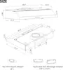 Under Cabinet Range Hood, Stainless Steel Kitchen Hood with  3 Speed Exhaust Fan, Reusable Filter 2