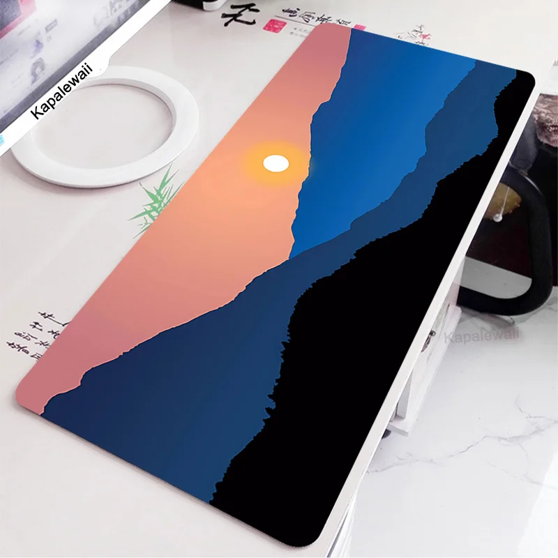 Mouse Pad Gamer Large Computer Xxl Keyboard Pad 900X400 Mousepads Deep Forest Firewatch Anime Soft Laptop Carpet Gamer Mouse Pad