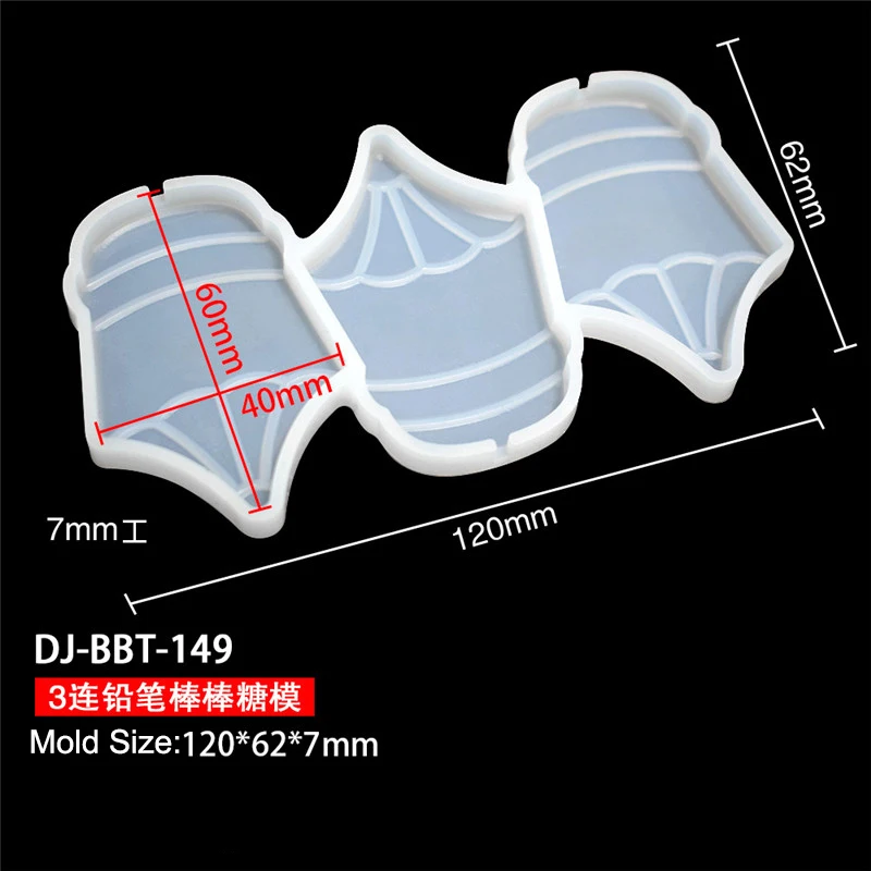 Leaf Flower Heart Bear Shape Silicone Lollipop Mold Round Chocolate Candy Cheese Baking... - SKU SLM00901 - UGI Packaging