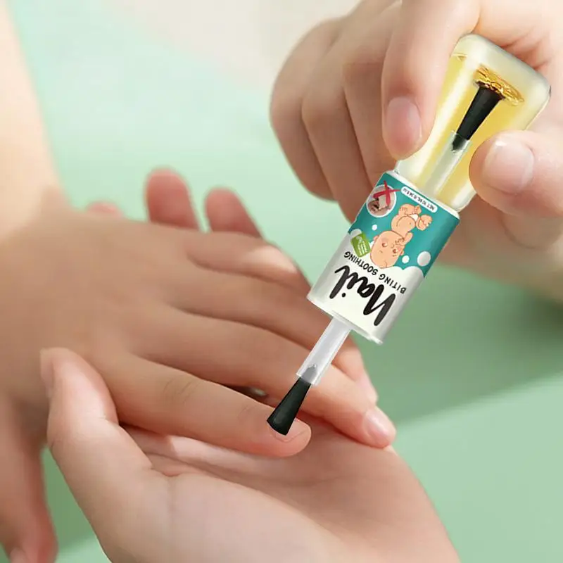 1pc 10ml Children Anti-biting Nails Bitter Nail Water No Bite Cuticle Not Nail Polish Biting Care Non-toxic Stop Nail Biting
