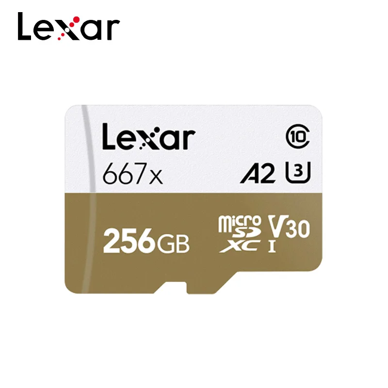 Lexar ī޶  ũ SD ī, ޸ ī, ÷ ī, 667x, MicroSDXC, 64GB, 256GB, V30, A1, A2, UHS-I, U3, TF ī