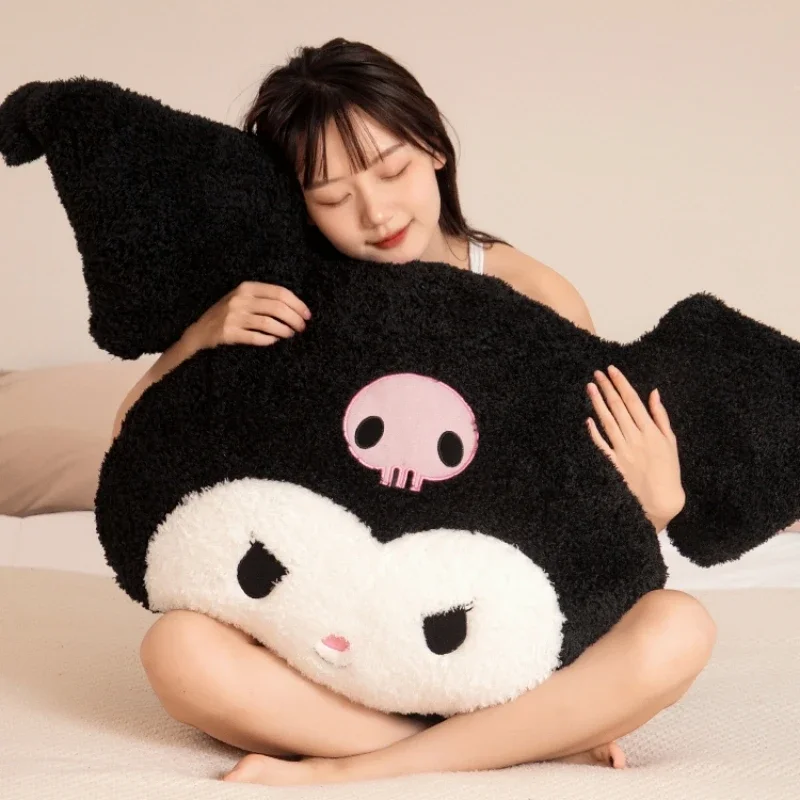 Big Size Sanrio Kuromi Back Cushion Comfortable Cuddly Pillow Sofa Bed Decor Pillow Very Soft Sleeping Pillow Gifts Girl 3