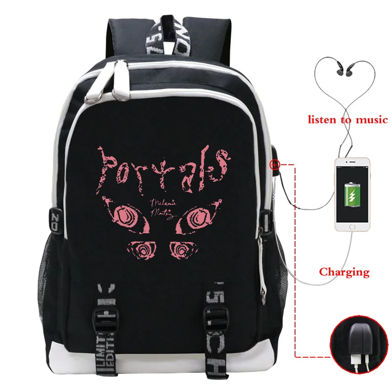 Melanie-Martinez-Portals-Tour-2023-School-Bags-for-Women-Men-Usb ...