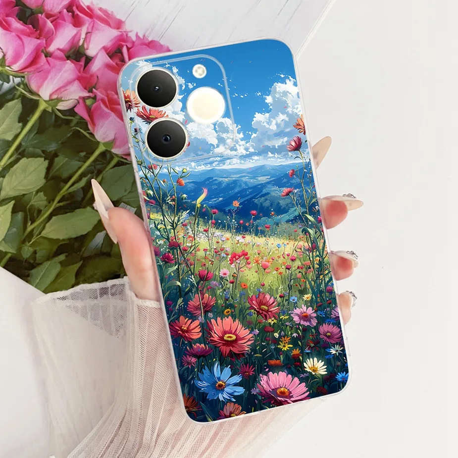 Cute Cat Painted Soft Slim Phone Case - Enhanced Protection with Stylish Design