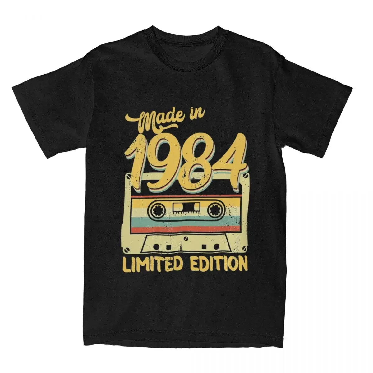 

Made In 1984 Limited Graphic T-shirts for Men Clothing Women Short Sleeve Tees New Arrivals Unisex Summer