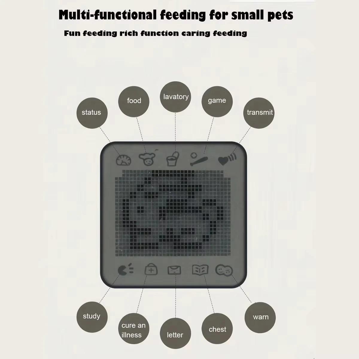Mini Tamagotchi Virtual Transparent Electronic Pets Handheld Training Game Nostalgic 168Pets Pet Machiner Funny Toys Gifts 1Pack 5