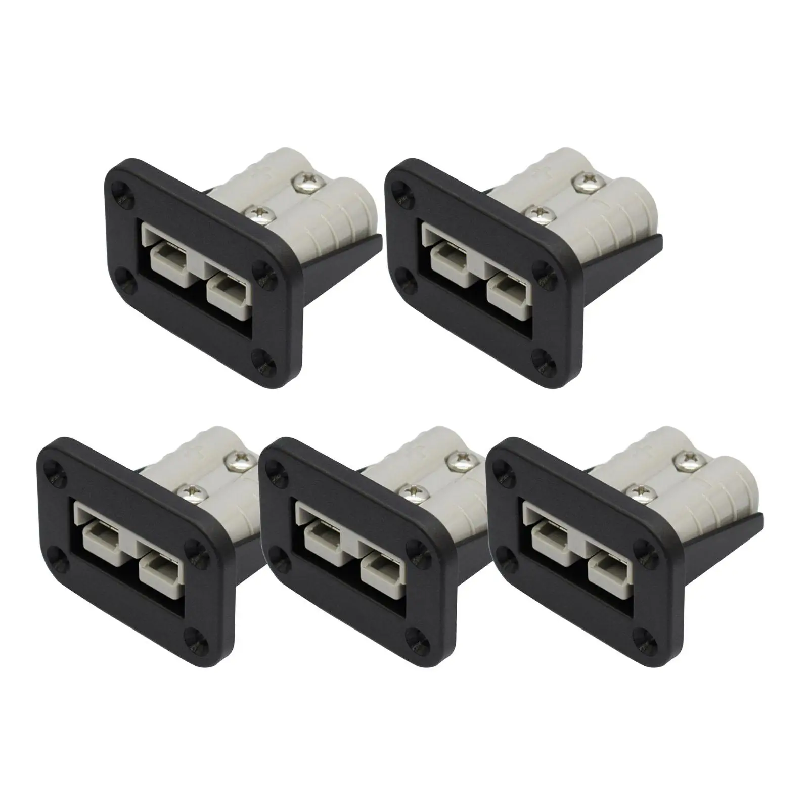 

5x 50A Plug Mounting Bracket Panel Cover DC 12V-24V for