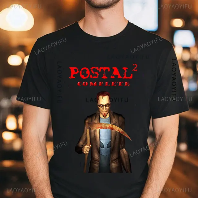 Postal Dude Modal Shirt Man Women T Shirt Postal Dude 2 Alien Running with  Scissors Go T Shirts Scissors Go Postal T Shirt Tops - AliExpress