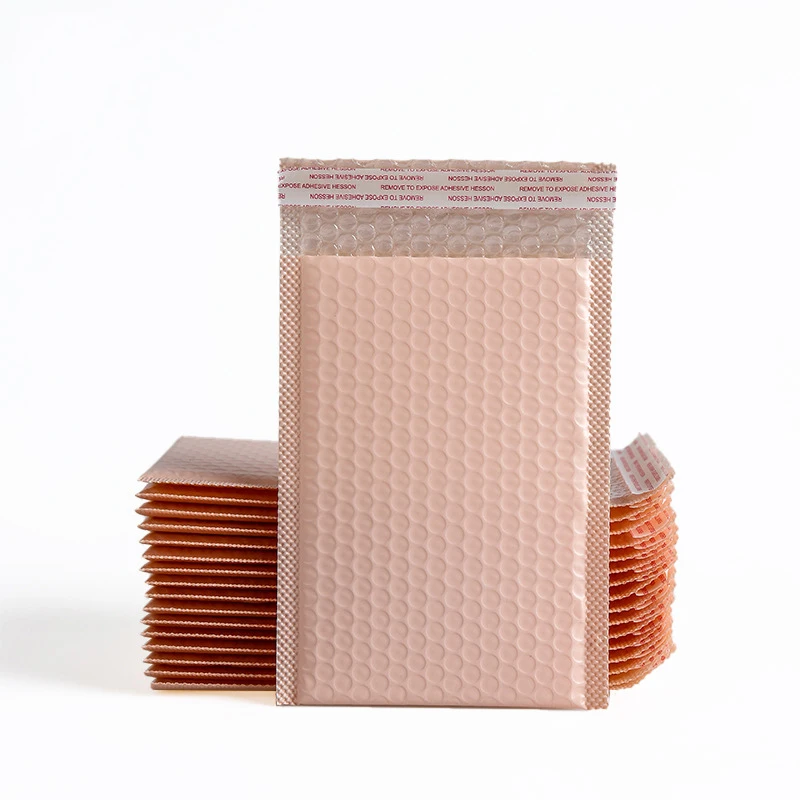 Pink Bubble Film Roll Bag Foam Paper Roll Packaging Express Gift