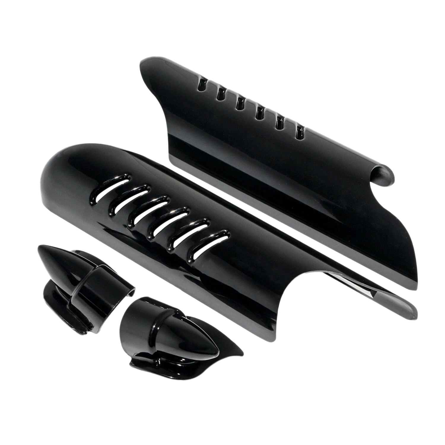 

Крышка для ножек нижней вилки мотоцикла, защита, дефлектор, щит для путешествий, уличного скольжения, FLHX Road King FLHR