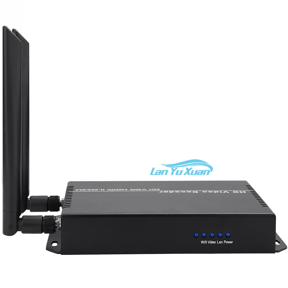 Фото Декодер URay H.265 H.264 SDI HDMI VGA CVBS Wi-Fi для потоковой передачи видео NDI SRT HD IP №2