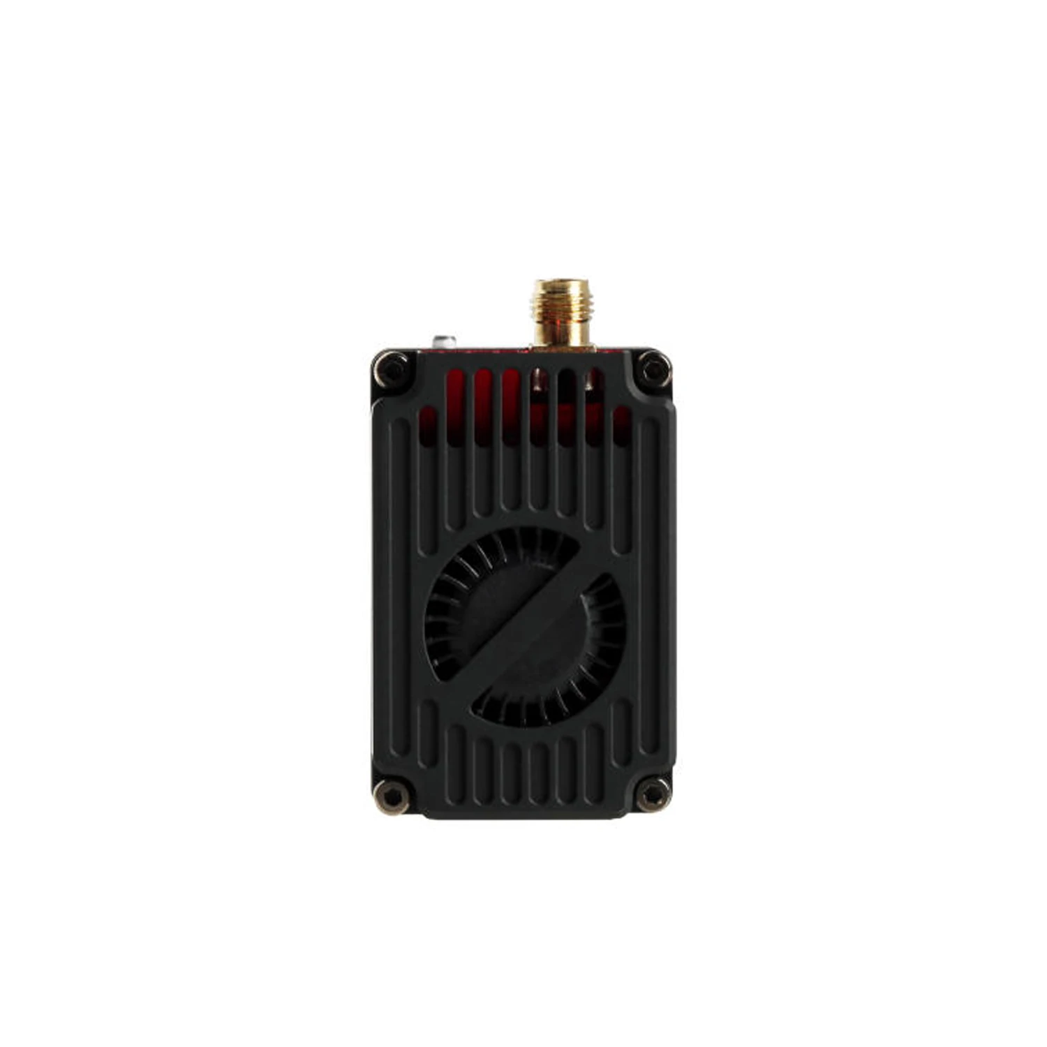 Kit VTX RUSHFPV 5.8GHz 4W Max Power avec antenne Cherry II, câbles et accessoires inclus dans l'emballage.