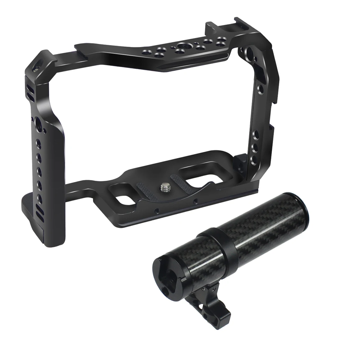 A7M4 A7R4 Camera Full Cage Rig Handle Grip Arca-style Cold Shoe Mount ARRI Locat