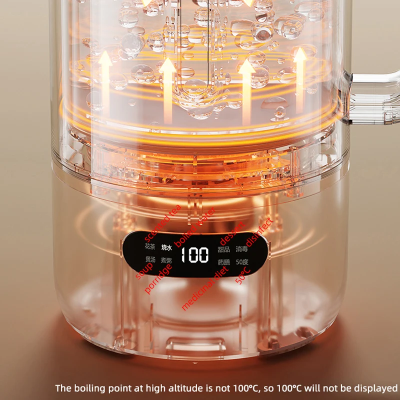 2L Electric Kettle Health Preserving Pot Tea Maker Home Thermo Pot Smart Teapot Travel Boiled Water Kettle Chinese Medicine Pot 6