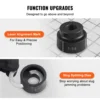 VEVOR 15Ton Hydraulic Knockout Punch Driver Kit 1/2"-4" w/ 10 Dies Carbon Steel Sheet Hole Opener Repair Tool Manuel Hole Digger 5