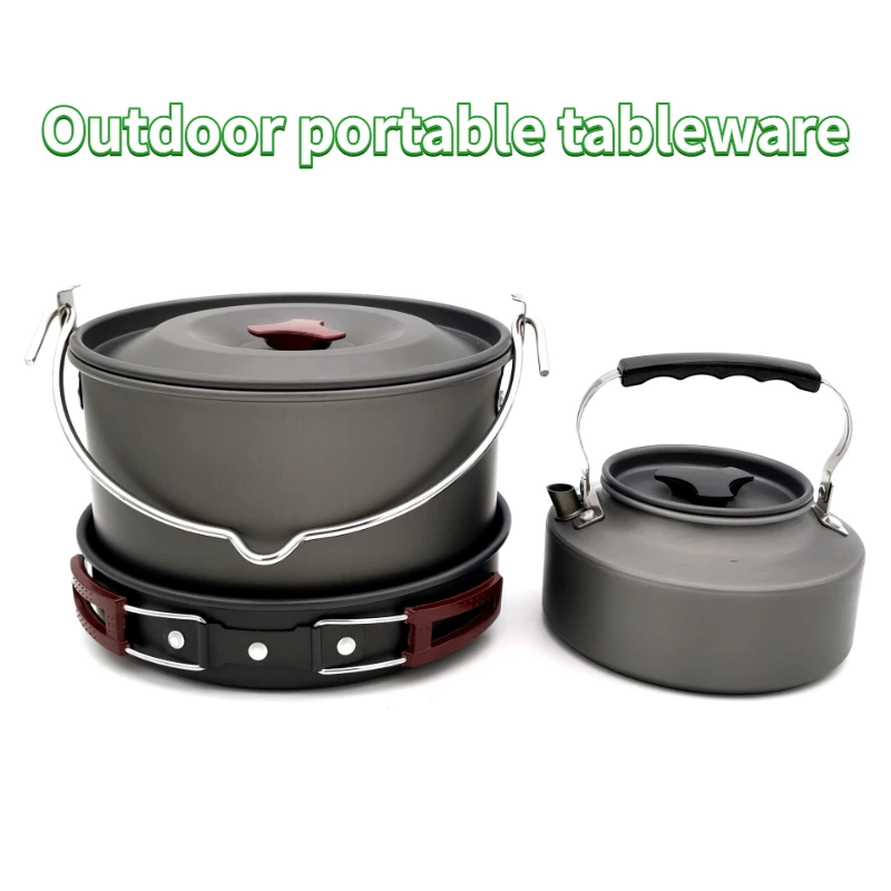 

Hot Selling Outdoor Products Camping and Picnic Sets Pot Sets Hiking Utensils Camping Cookware Stoves Etc Camping Cooking