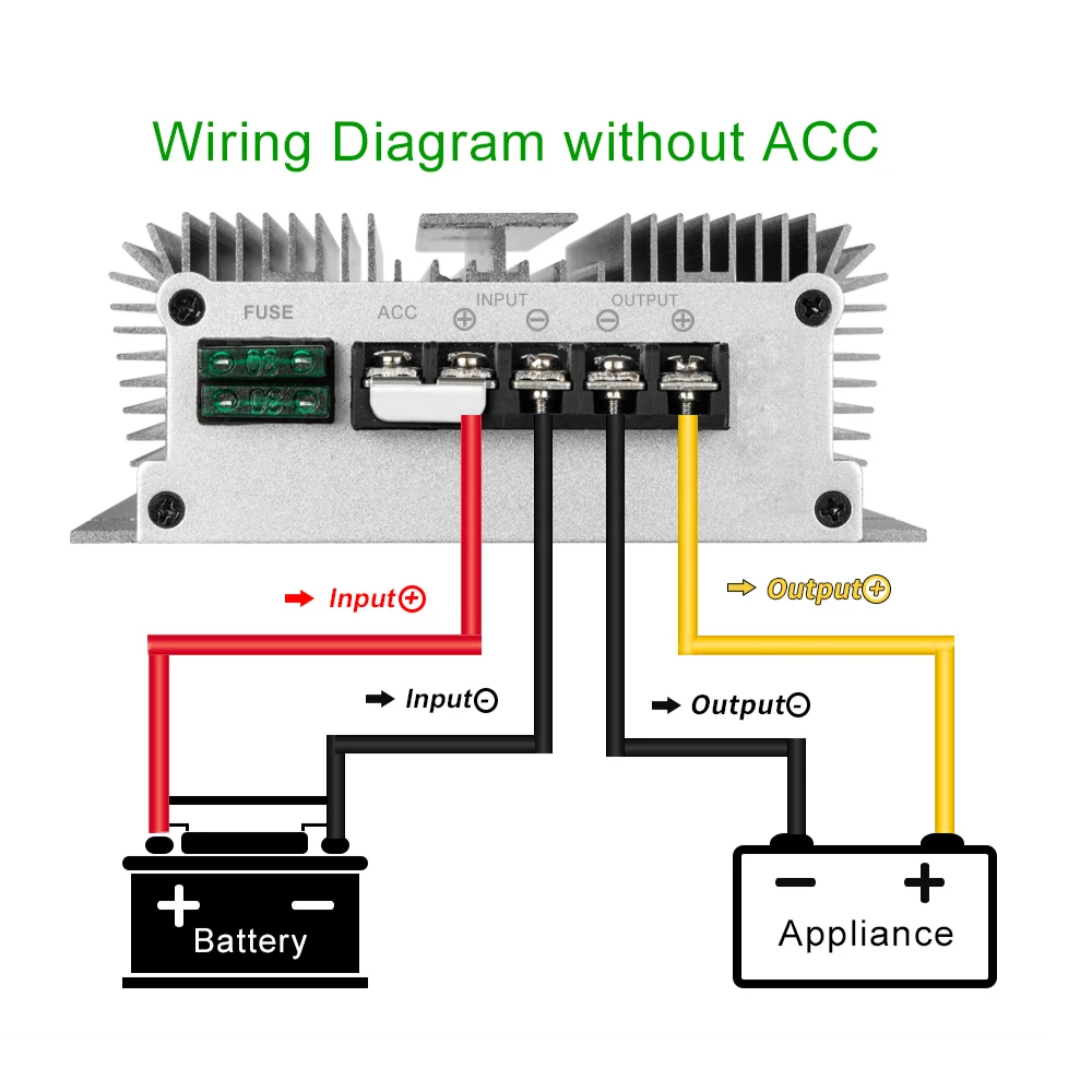 72V to 48V DC DC Step Down 60V 72V to 48V power converter 55-90V TO 10A-60A 60V for automotive With ACC