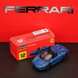 Ferrari Series LaFerrari Diecast Model Car - Classic Collectible Toy & Decorative Gift (458 SPider)