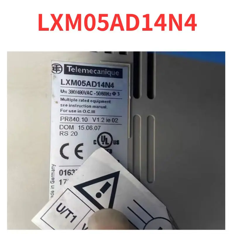 

Second-hand LXM05AD14N4 Servo Driver test OK Fast Shipping