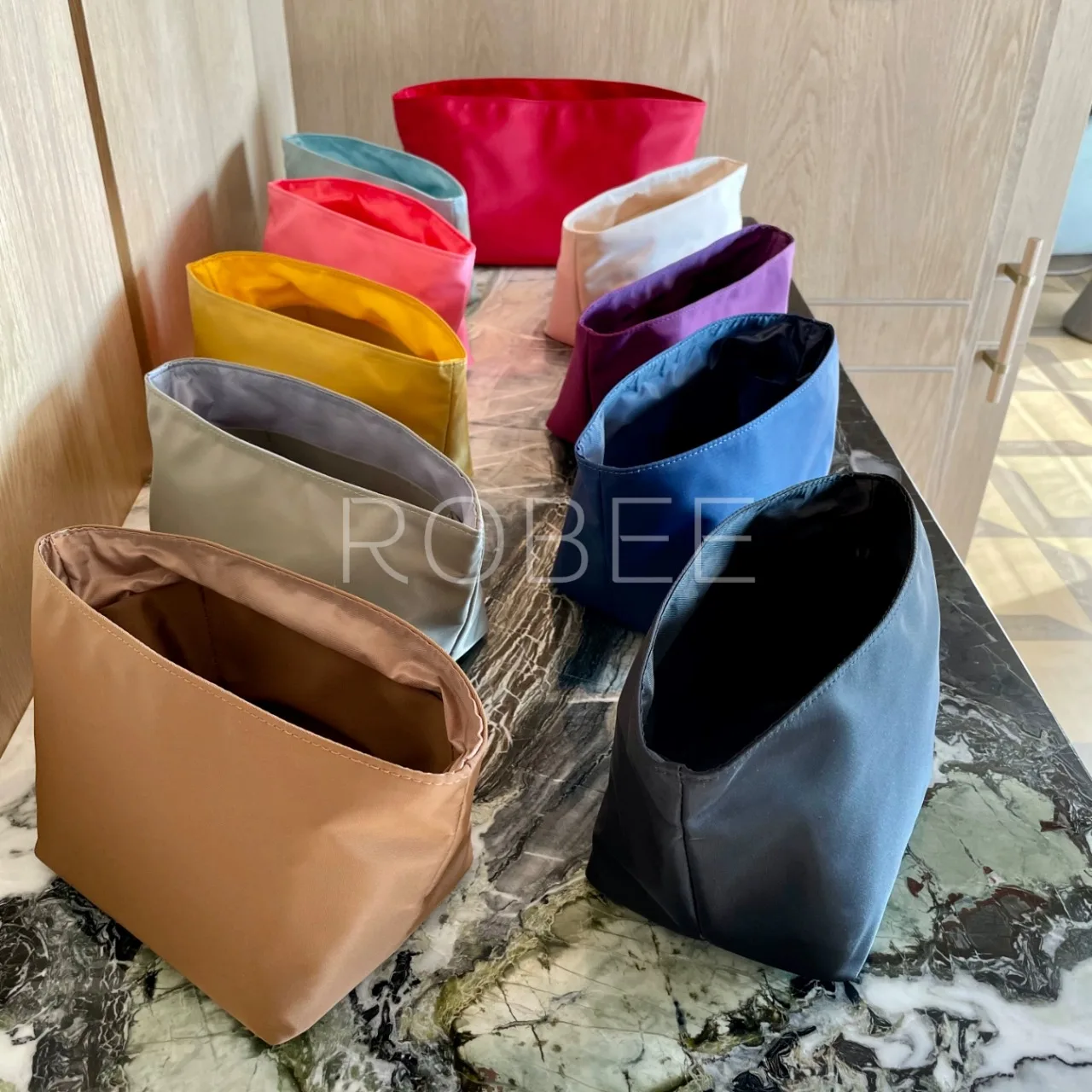 For H picotin Organizer Insert 18 22 26 Waterproof Design quick-drying fabric Premium nylon Fits handbag innerbag