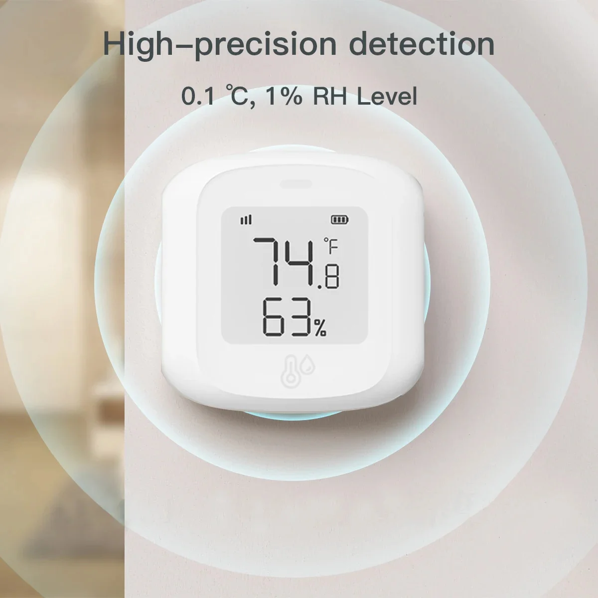 Управление умным домом Датчик температуры и влажности Tuya ZigBee со светодиодным дисплеем Голосовое управление (art.: 3920c690d47fa) - 3920c690d47fa
