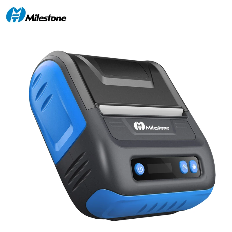 Mht-portable 80 mm One Printer Industrial Grade Mobile Wireless Thermal Label Receipt Printer Imprimante Detiquette Thermique