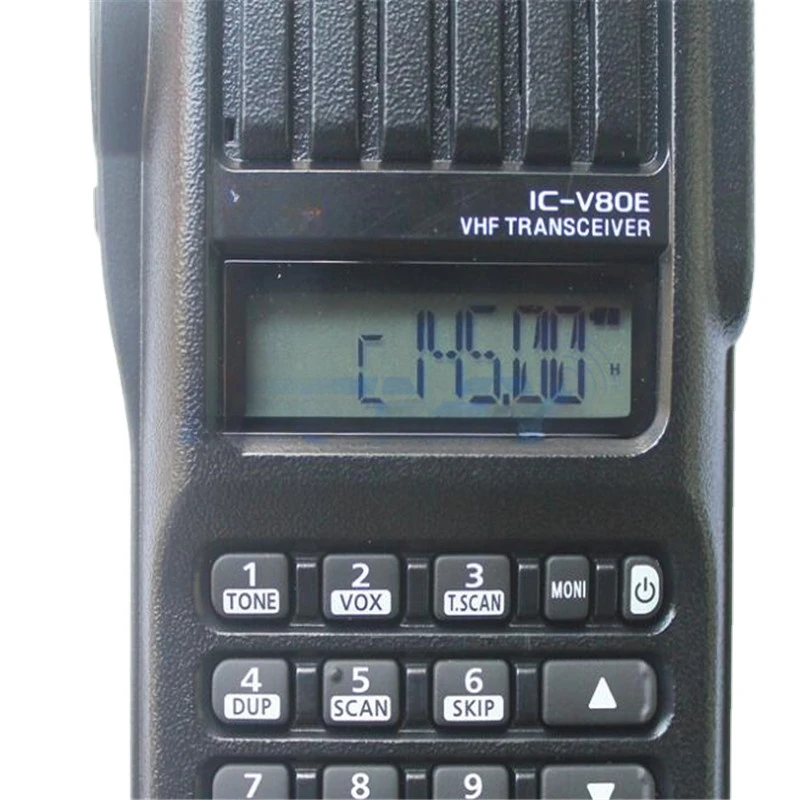 

VHF FM transceiver ICOM IC-V80 portable two way radio with powerful audio