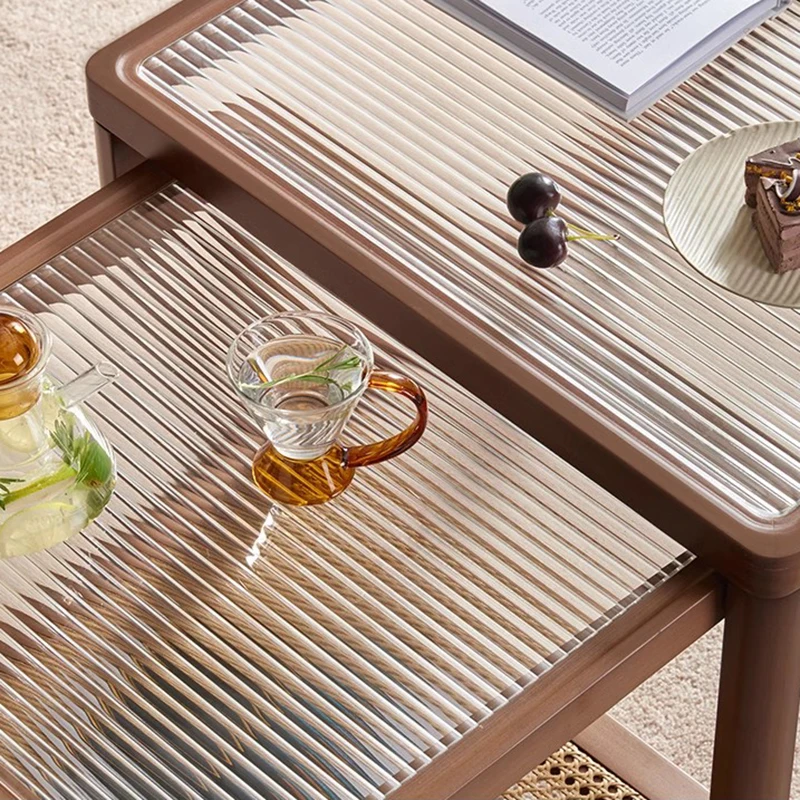 Corner Tables Hospitality Home Furnitures Simple Table Coffee Modern Living Room Side Aesthetic Mesas Terraza Coffee Tables