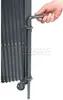 8'W Double Folding Security Gate, 6-1/2'H 3