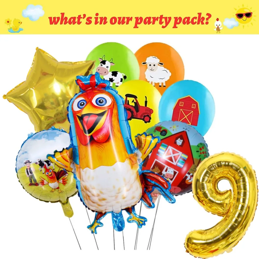 Balloon suit-9-9pcs
