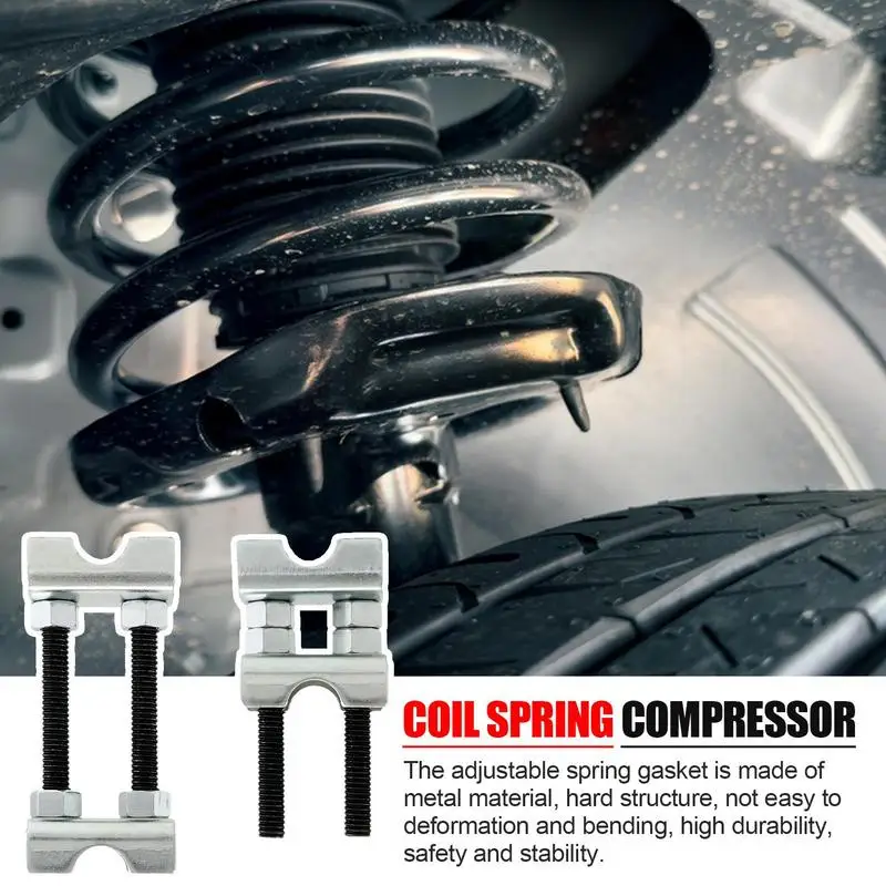 2 PCS MINI COIL SPRING COMPRESSOR SPRING STRUTS SHOCKS ADJUSTER - View #7