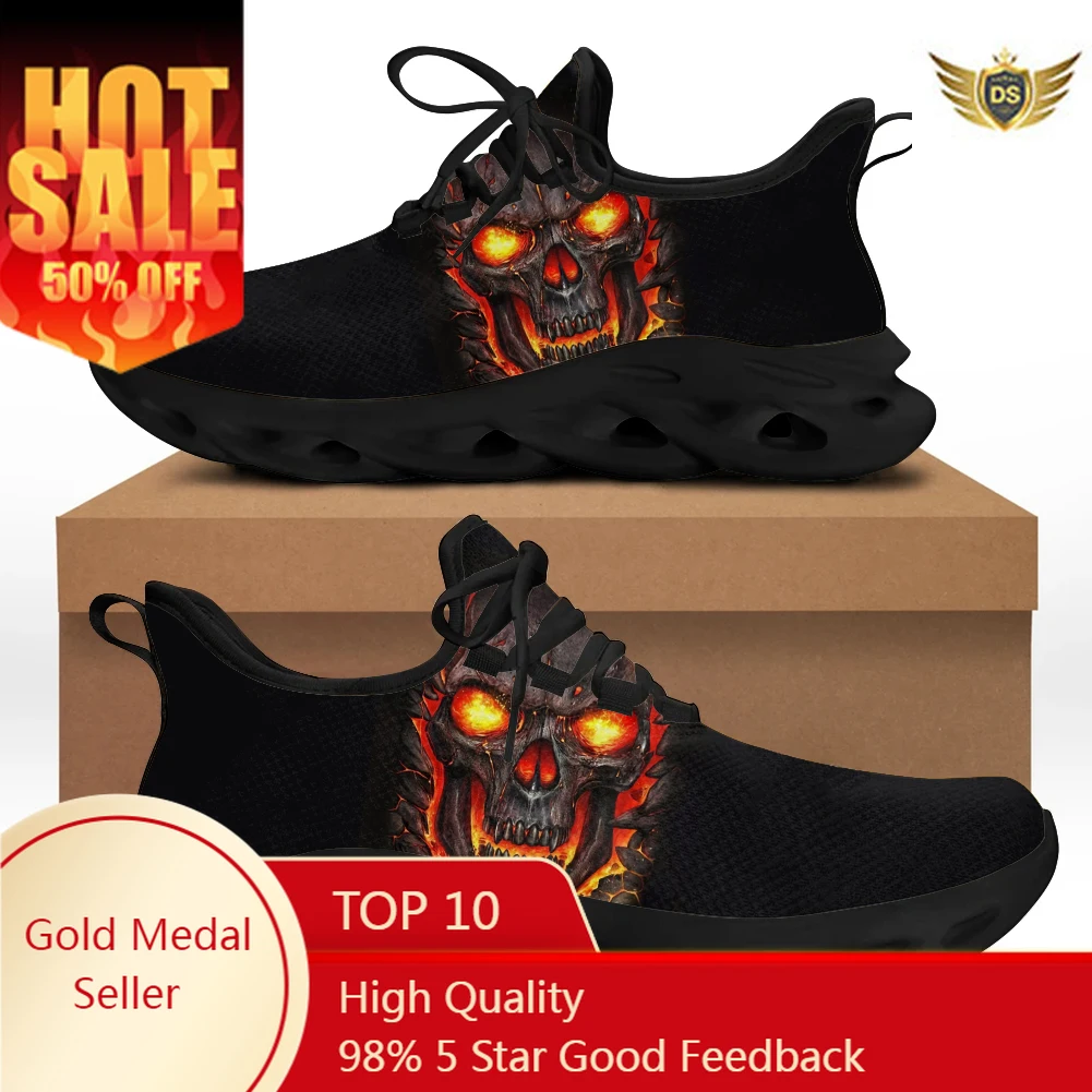 

Hot Skull Lava Print Mens Casual Sneaker Summer Men Breathable Flat Shoes Athletic Shoes Zapatillas Deportivas Mujer