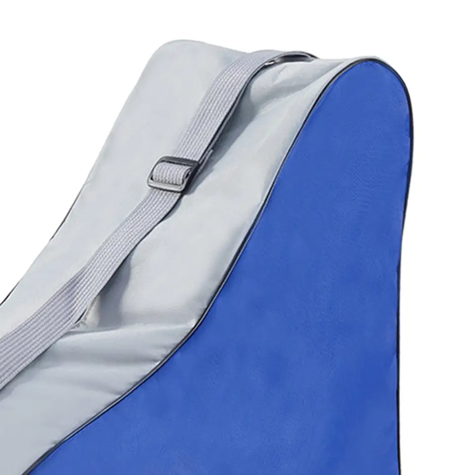 Sherwood Schaatstas, inlinertas voor volwassenen en kinderen, ijshockey-tas, ideaal voor rolschaatsen en schaatsen (blauw
