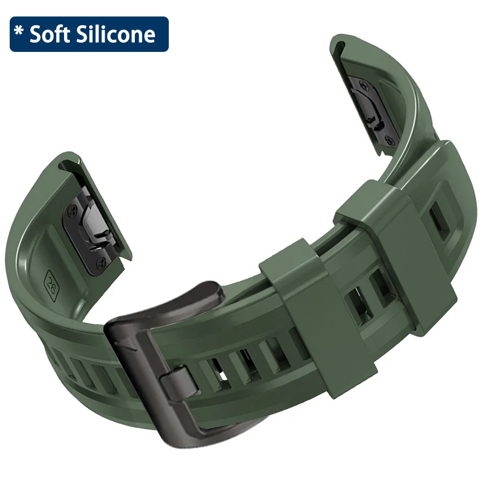 Premium Leather-Silicone Hybrid Wristband with QuickFit Adjustment