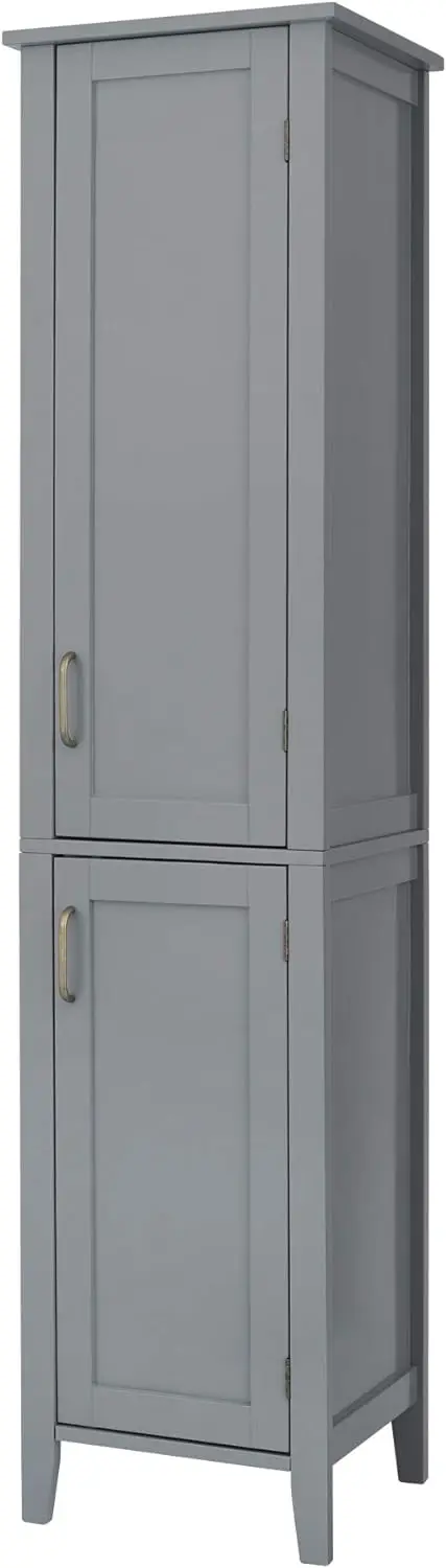 

New Madison Storage, Grey Finish Linen Cabinet