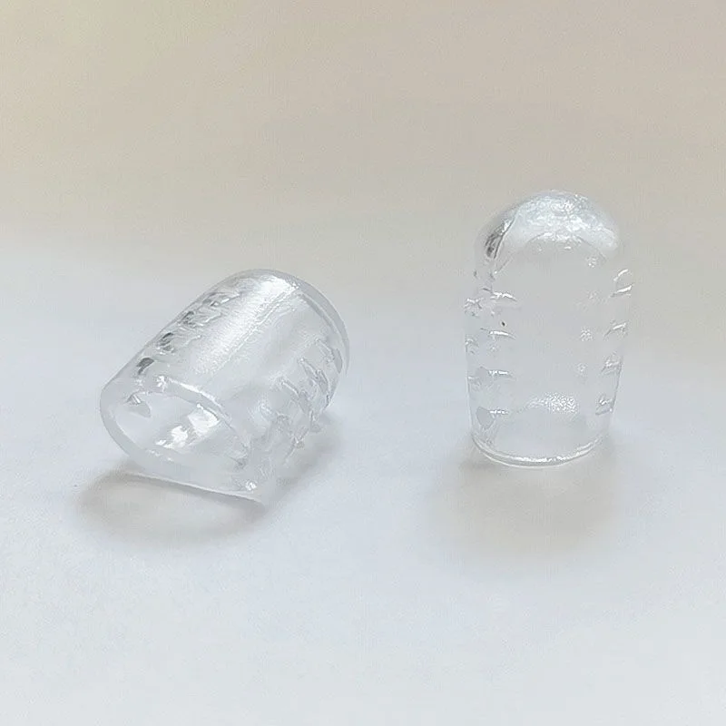 Silicone Toe Protector 20pcs Transparent Breathable Prevent Blisters Calluses And Corn Comfortable High Elasticity