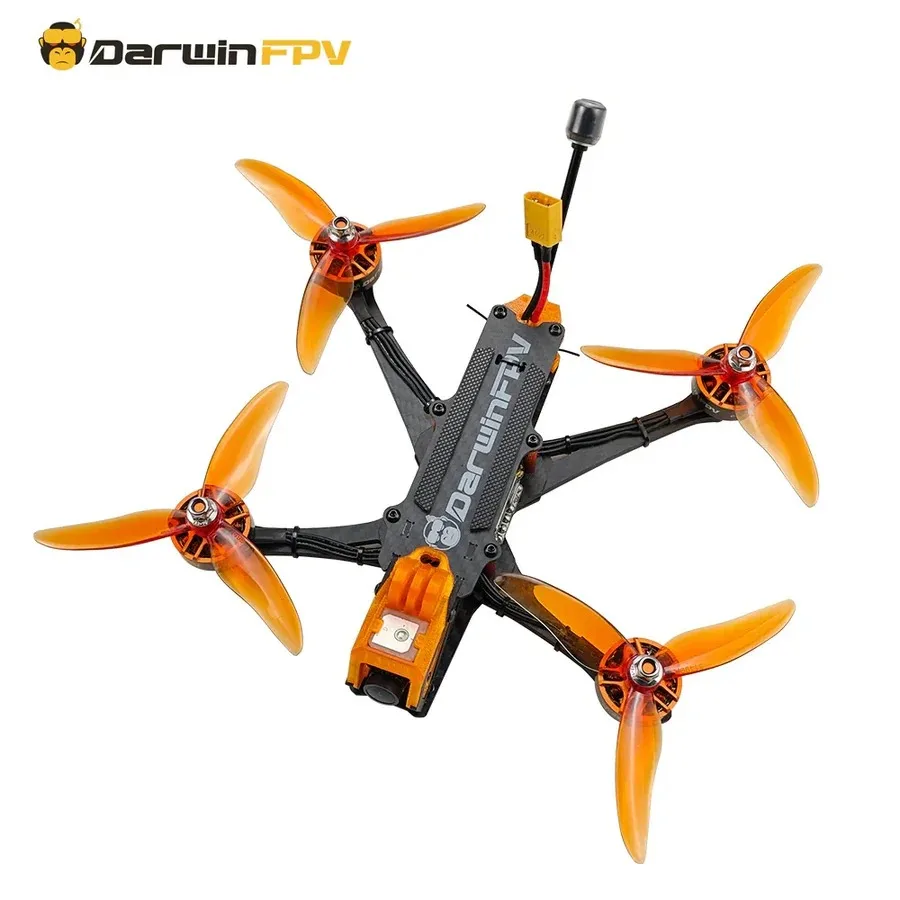 DarwinFPV NEW ApeStyle D5/X5 FPV Drone For 6S 1500mAh 120C XT60C/4000mAh 120C 10C 60C Battery DarwinFPV2507-1800KV Motor FPV thumbnail 3