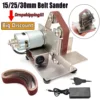 Mini Electric Belt Sander Multifunctional Grinder Belt Sander DIY Polishing Grinding Machine Cutter Edges Sharpener 7 gears 1